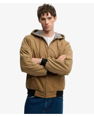 Superdry & Co Carhartt Reworked Hooded Jacket - Natural