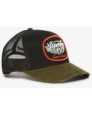 Superdry Mesh Trucker Cap - Black