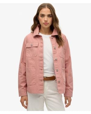 Superdry Chore Jacket - Red