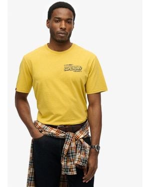 Superdry & Co B-movie Graphic Loose T-shirt - Metallic