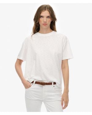 Superdry Studios Crew T-shirt - White