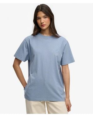 Superdry & Co Essential Logo Loose T-shirt - Blue