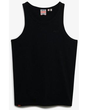 Superdry & Co Essential Logo Vest - Black
