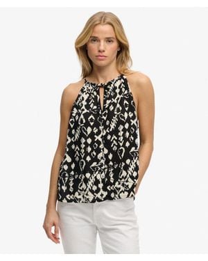 Superdry & Co Beach Cami Top - White