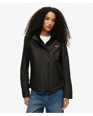 Superdry & Co Hooded Mountain Windbreaker Jacket - Black