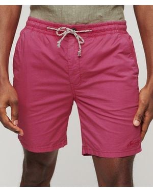 Superdry & Co Walk Shorts - Red