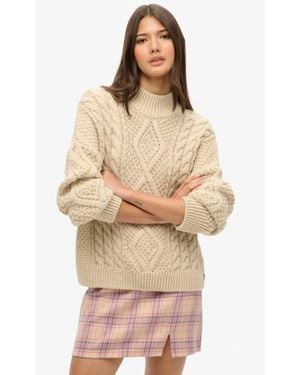 Superdry Ladies Classic Check Mini Skirt - Pink
