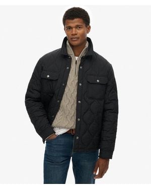 Superdry & Co Surplus Liner Overshirt - Black