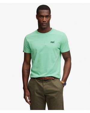 Superdry & Co Organic Cotton Essential Logo T-shirt - Green