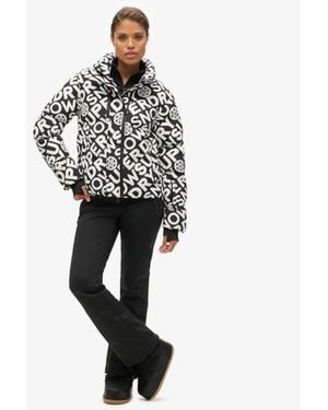 Superdry & Co Ski Boxy Puffer Jacket - Black