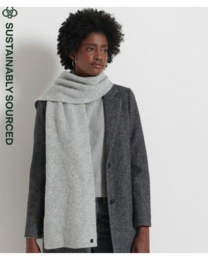 Superdry & Co Luxe Scarf - Grey