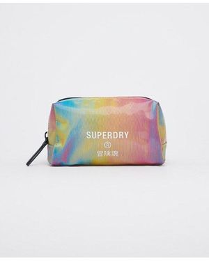 Superdry Jelly Wash Bag Holographic - White