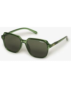Superdry & Co Oversized Square Sunglasses - Green