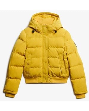Superdry & Co Everest Bomber Jacket - Yellow