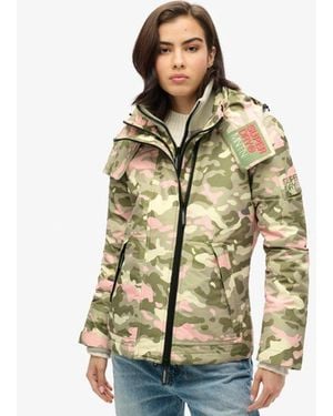 Superdry & Co Hooded Mountain Windbreaker Jacket - Green