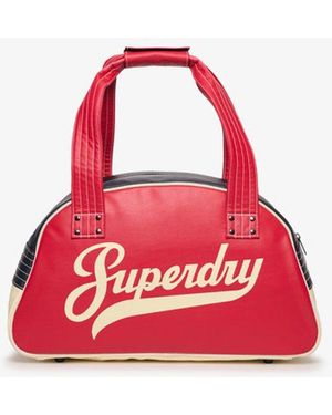 Superdry Retro Alumni Bowling Bag - Red