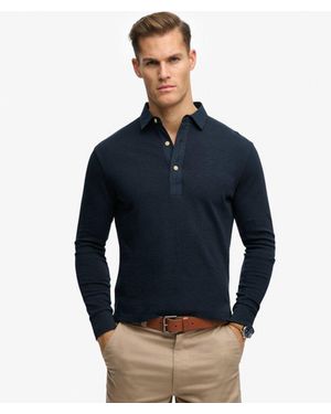 T-Shirt SUPERDRY Homme Noir Manches Longues - Taille XL, Style Rétro | Occasion Parfait État