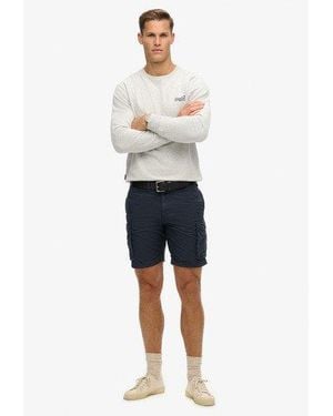 Superdry Parachute Light Shorts - White