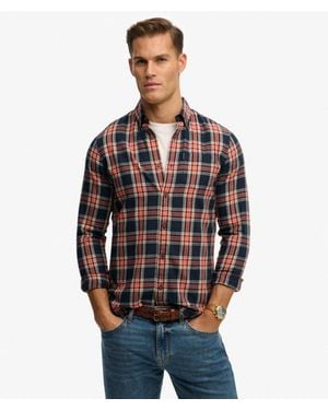 Superdry Vintage Check Shirt - Gray