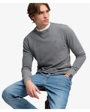 Superdry & Co Classic Heavy Textured Top - Gray