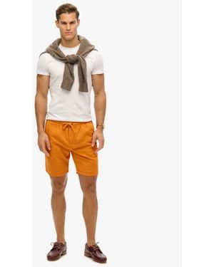 Superdry & Co Vintage Overdyed Shorts - White
