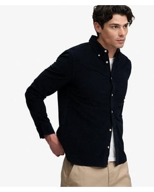 Superdry & Co Classic Needle Cord Shirt - Black