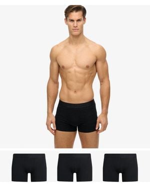 Superdry Boxer Triple Pack - Black