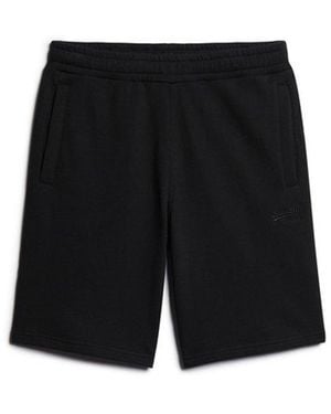 Superdry & Co Essential Logo Jersey Shorts - Black