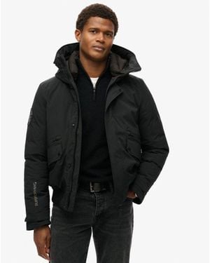Superdry & Co City Padded Bomber Jacket - Black