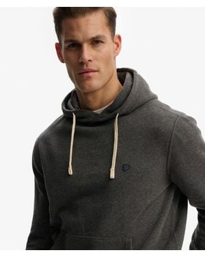 Superdry & Co Monogram Embroidered Hoodie - Black