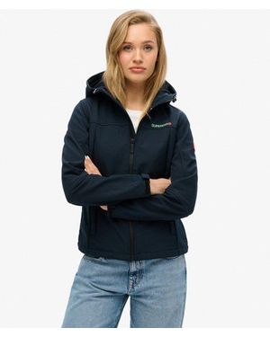 Superdry & Co Hooded Classic Trekker Jacket - Blue
