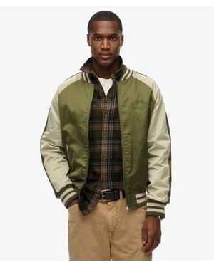 Superdry & Co Souvenir Bomber Jacket - Green