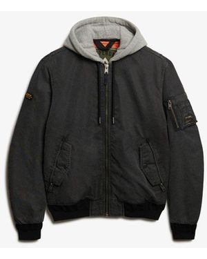 Superdry Military Ma1 Bomber Jacket - Black