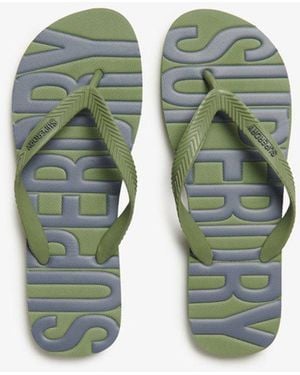 Superdry & Co Vintage Flip Flops - Green