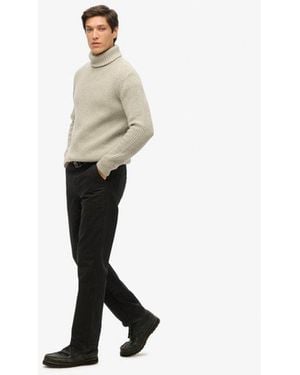 Superdry & Co The Merchant Store - Five Pocket Work Trousers - White