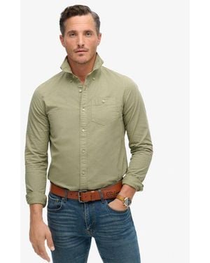 Superdry The Merchant Store - Long Sleeved Shirt - Green