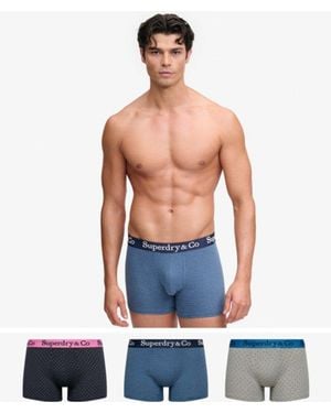 Superdry & Co Trunk Triple Pack - Blue