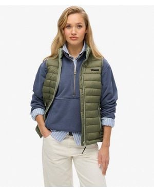 Superdry Fuji Lite Padded Gilet - Blue