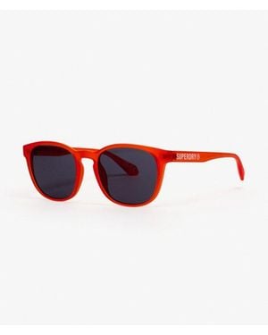 Superdry Round Frame Sunglasses - Red