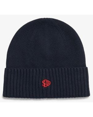 Superdry Sd Logo Beanie Hat - Blue