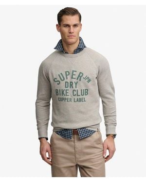 Superdry The Merchant Store Vintage Print Sweatshirt - Grijs