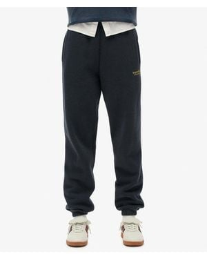 Superdry Essential Logo Cuffed sweatpants - Blue