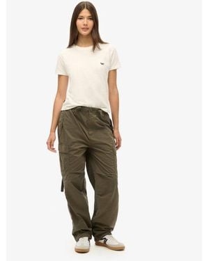 Superdry & Co Parachute Grip Trousers - Green