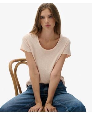 Superdry & Co Studios Scoop Neck T-shirt - Blue
