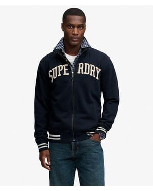 Superdry & Co Vintage Athletic Track Jacket - Blue