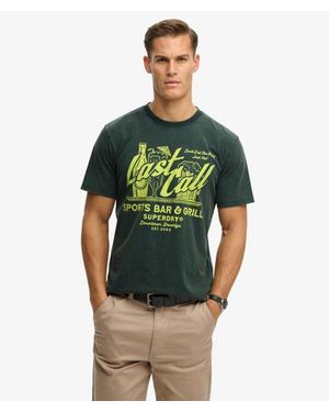Superdry & Co Local Business Loose T-shirt - Green