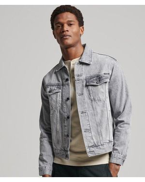 Superdry & Co Highwayman Trucker Jacket - Grey