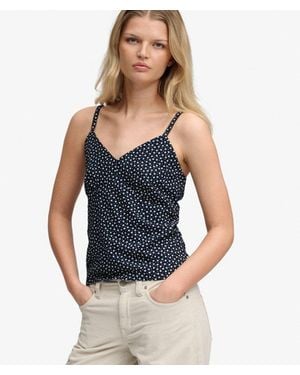 Superdry & Co Cami Top - Blue