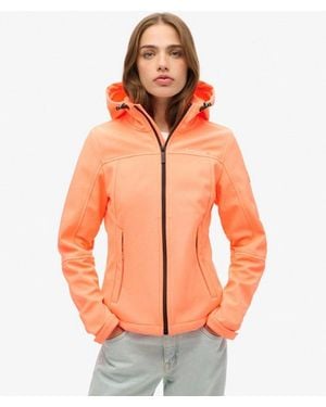 Superdry Hooded Classic Trekker Jacket - Orange