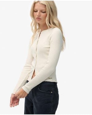 Superdry Athletic Essentials Geribd Vest - Naturel